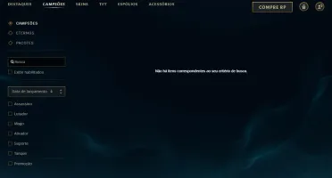 Conta league of legends/valorant