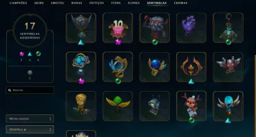 Conta league of legends/valorant