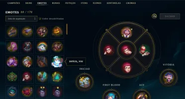 Conta league of legends/valorant