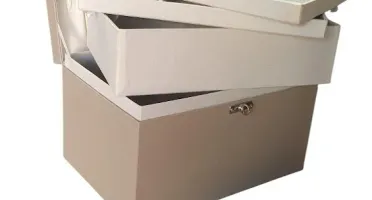 Porta-Joias Grande com Espaço para Pulseiras Altas