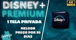 ☁️ DISNEY PLUS 30 Dias | 1 Tela Privada + Entrega Imediata