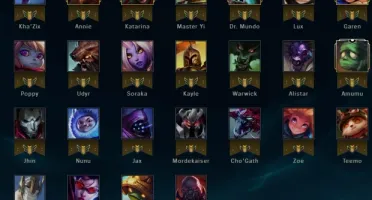 Conta LoL Gold Baratinha