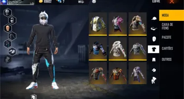 Conta Free Fire Gemada!