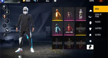 Conta Free Fire Gemada!