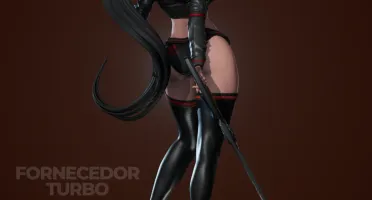 Eve - Stellar Blade 3D - Arquivo .Stl Para Impressão 3D
