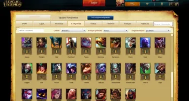 CONTA UNRANKED LV 30 / 5-1 NA MD10 / 58 CAMPEOES / 5 SKIN