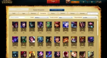 CONTA UNRANKED LV 30 / 5-1 NA MD10 / 58 CAMPEOES / 5 SKIN