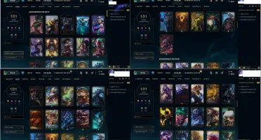 Conta LoL mestre muitas skins,runas e champs