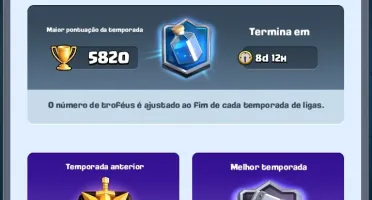 Conta de Clash Royale nível 13, cartas nível máximo
