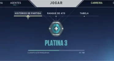 CONTA DE VALORANT PLATINA 3