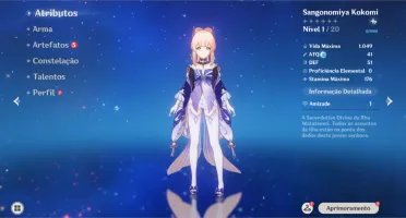 GENSHIN IMPACT Sangonomiya Kokomi + Kujou AR 28 Nv 2 mundo