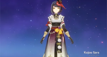 GENSHIN IMPACT Sangonomiya Kokomi + Kujou AR 28 Nv 2 mundo