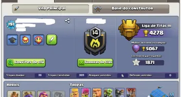 CLASH OF CLANS - CV 12 MAXIMIZADO