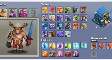 CLASH OF CLANS - CV 12 MAXIMIZADO