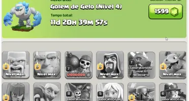 CLASH OF CLANS - CV 12 MAXIMIZADO