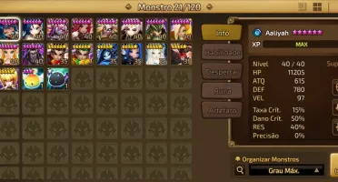 Conta com Tian Lang + Nat5 metas