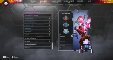 Conta apex com heranca universal