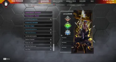 Conta apex com heranca universal