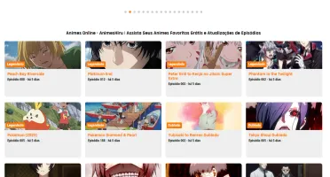 Template completo de site de animes online filmes e desenhos