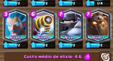 Conta do Clash royale
