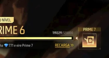Conta de free fire nível 81