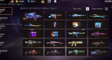 Conta de free fire nível 81