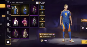 Conta de free fire nível 81