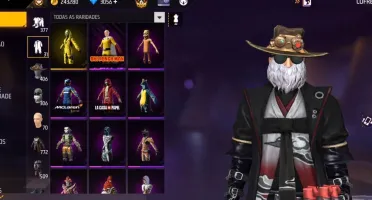 Conta de free fire nível 81