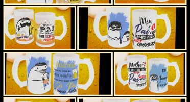 Arte Para Caneca de Shopp - Dia dos Pais Flork