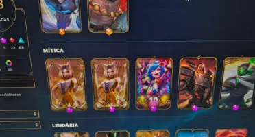 Conta De Lol Mono Darius, Com Quase Todas As Skins