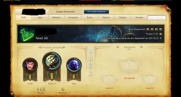 Vendo Conta lvl 30 UNRANKED, com 12406 de IP