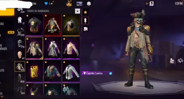 Conta nivel 76, 8 anos de free fire