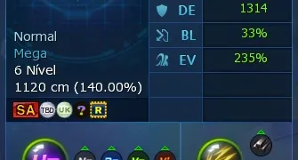 LA Omega - Conta iniciante com rank U