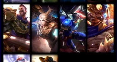 Conta PlatV com 46 champs e 12 skins
