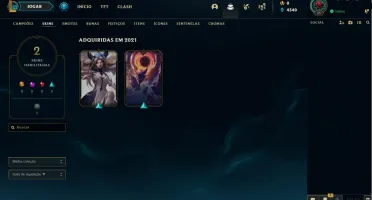 Conta Platina2 MMR de Diamante2.