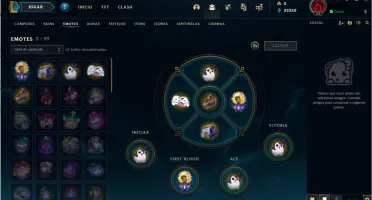 Conta LOL - Diamante IV, 65% de WR