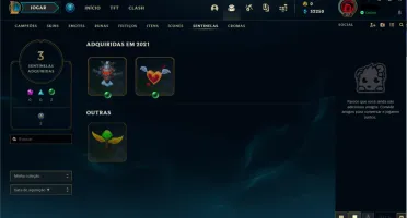 Conta LOL - Diamante IV, 65% de WR