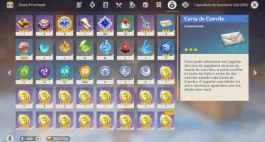 Genshin Impact Conta AR57 (NA) - ⭐️ RAIDEN C4 e NAHIDA C4 ⭐️