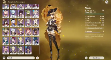 Genshin Impact Conta AR57 (NA) - ⭐️ RAIDEN C4 e NAHIDA C4 ⭐️