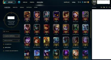 League of legends - conta level 30 prata v