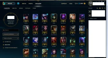 League of legends - conta level 30 prata v