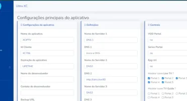 Xciptv Multi Ultra Com 5 Dns Com Painel Admin + Apk