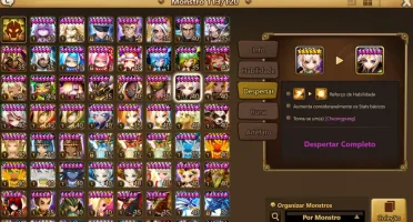 Conta Summoners War +37 nat 5* muitas transmog muitos LDs 4*