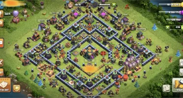 Clash of clans cv 14 semi full