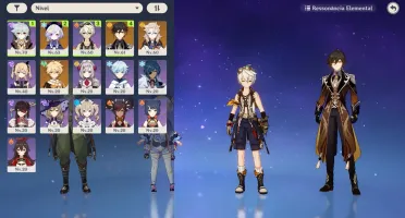 Conta AR38 -  Razor + Tumulo/ Zhongli/Qiqi/Albedo