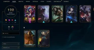Conta League Of Legends Full Champ
