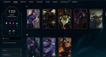 Conta League Of Legends Full Champ