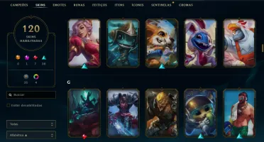 Conta League Of Legends Full Champ