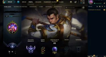 Smurf diamante 43 champs 9 skins (Ryze triunfante)