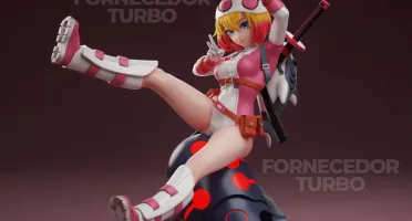 Gwenpool 3D - Arquivo STL para impressão 3D